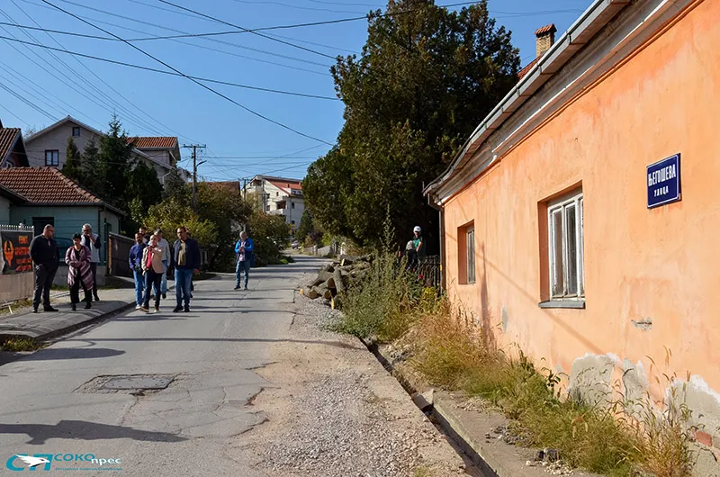 Počeli radovi na rekonstrukciji Njegoševe ulice u Sokobanji