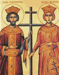 Sv.Car Konstantin i carica Jelena i vašar u Sokobanji